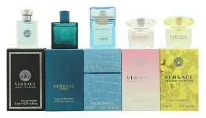 Kit Miniaturas Perfumes Versace Masculino e Feminino 5ml