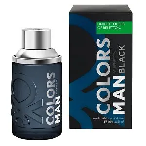 Benetton Colors Man Black 100ml - Perfume Importado Masculino - Eau De Toilette