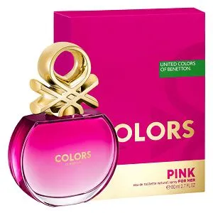 Benetton Colors Pink 80ml - Perfume Importado Feminino - Eau De Toilette