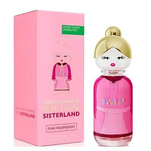 Sisterland United Colors Of Benetton Pink Raspberry 80ml - Perfume Importado Feminino - Eau De Toilette