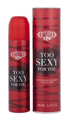 Cuba Too Sexy For You 100ml - Perfume Importado Feminino - Eau De Parfum