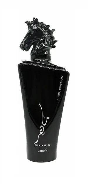 Lattafa Maahir Black 100ml - Perfume Importado Unisex - Eau De Parfum