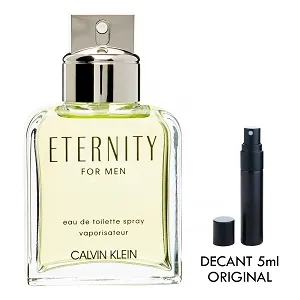 Decant Amostra Eternity 5ml - Perfume Importado Masculino - Eau De Toilette