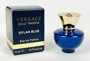 Miniatura Versace Dylan Blue Pour Femme 5ml - Perfume Importado Feminino - Eau De Parfum
