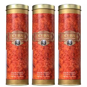 Kit 3 Cuba Gold 100ml - Perfume Importado Masculino - Eau De Toilette