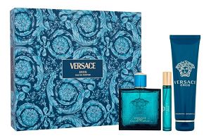 Kit Eros + Gel + Mini 10ml - Perfume Importado Masculino - Eau De Toilette