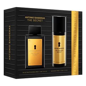 Kit The Golden Secrets + Desodorante Antonio Banderas 100ml - Perfume Importado Masculino - Eau De Toilette