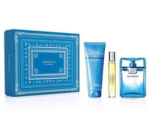 Kit Versace Fraiche Unissex 100ml - Perfume Importado - Eau De Toilette