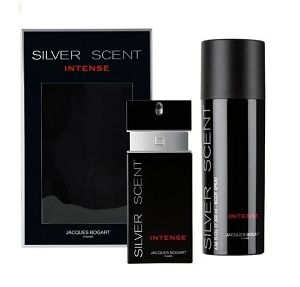 Kit Silver Scent Intense + Desodorante 100ml - Perfume Importado Masculino - Eau De Toilette